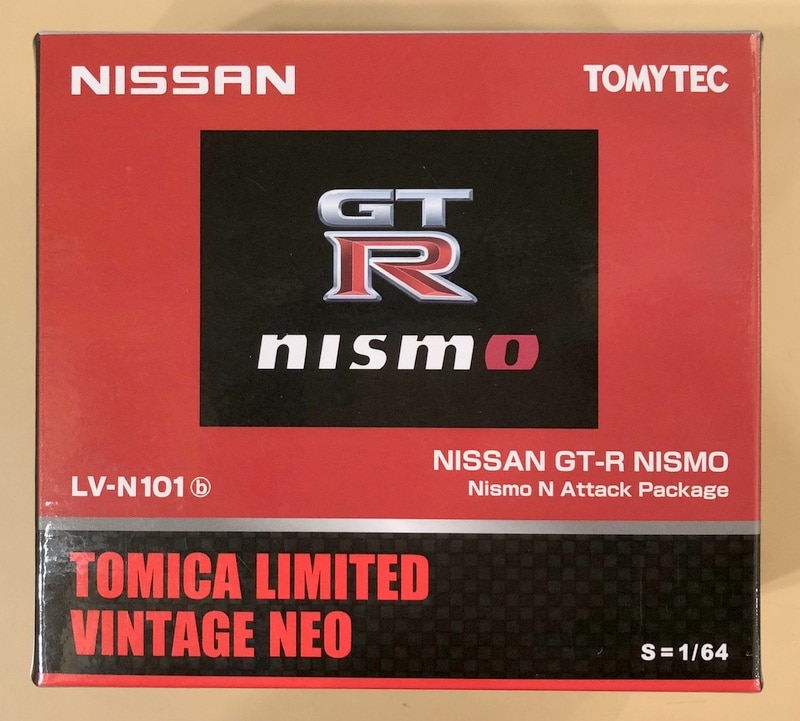 Tomica Limited Vintage NEO LV-N101b NISSAN GT-R R35 NISMO N Attack