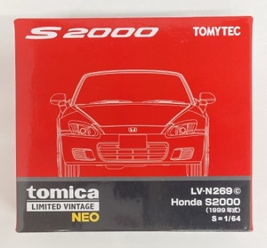TOMICA LIMITED VINTAGE NEO Honda S2000(1999年式)(赤) LV-N269c