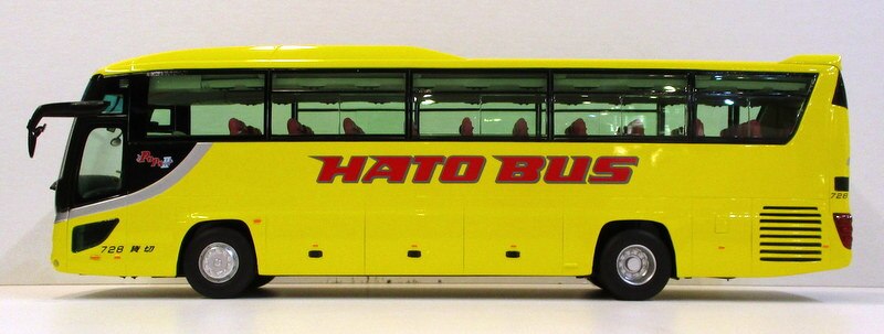 京商 日野 セレガ 1/43スケールダイキャストバスシリーズ はとバス No 