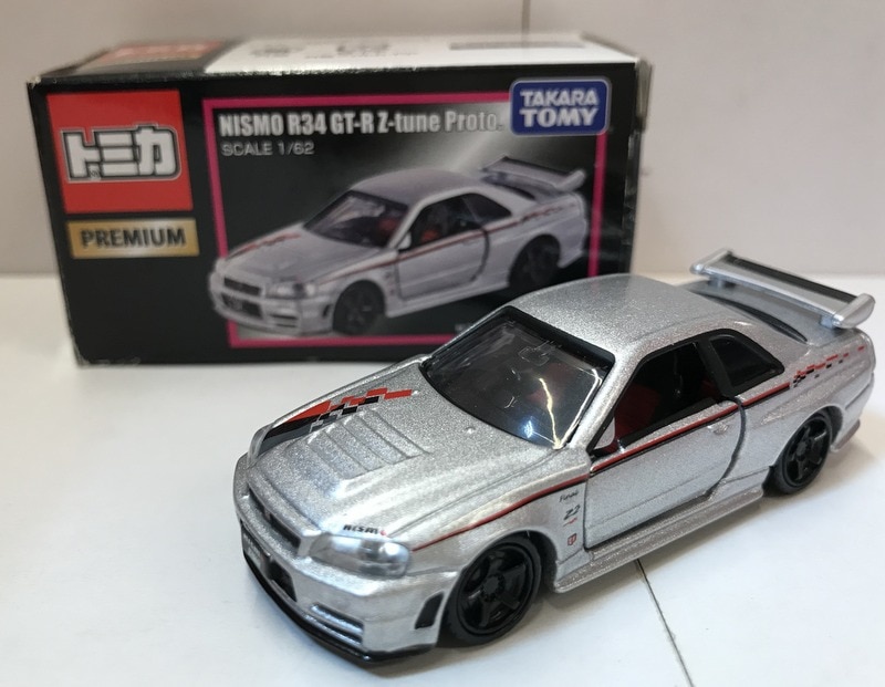 トミカ NISMO R34 GT-R Z-tune Proto.(シルバー)-