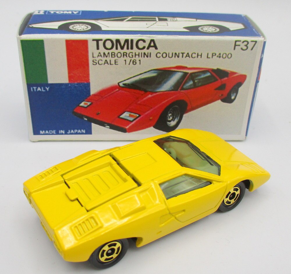 トミカF37 ランボルギーニ カウンタックLP400 日本製 TOMICA-