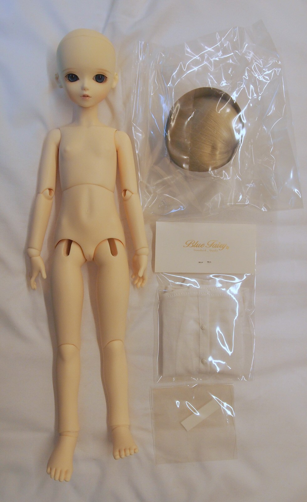 Blue Fairy Tiny Fairy May classic girl body / white skin