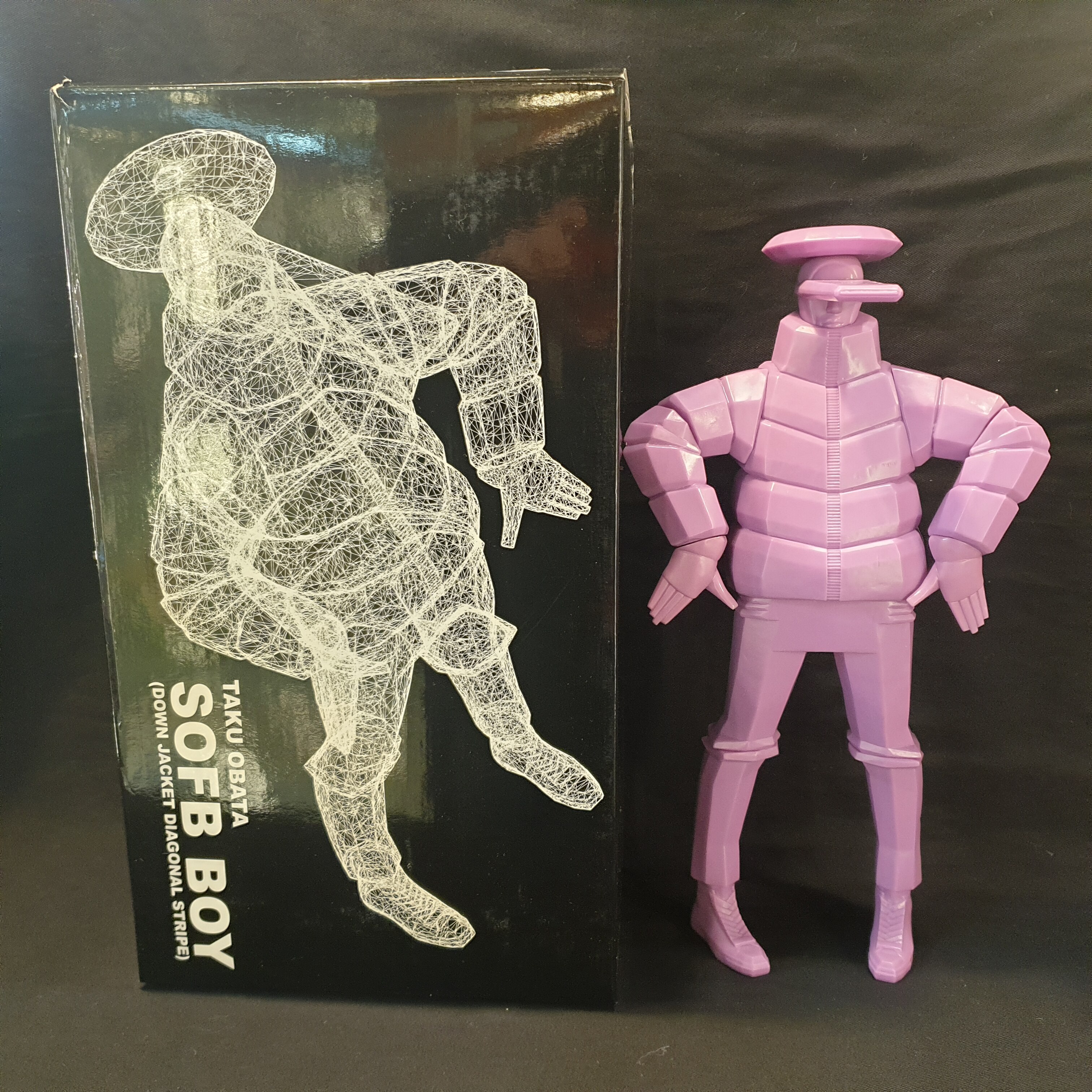 UNBOX INDUSTRIES TAKU OBATA SOFB BOY PROTOTYPE (purple molding