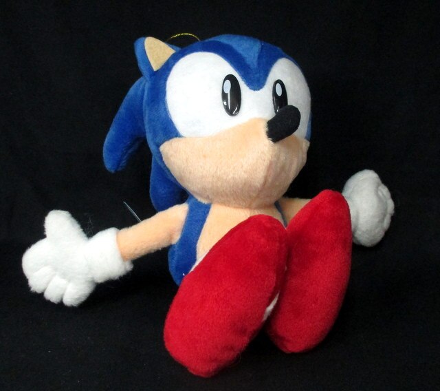 sonic the fighters plush