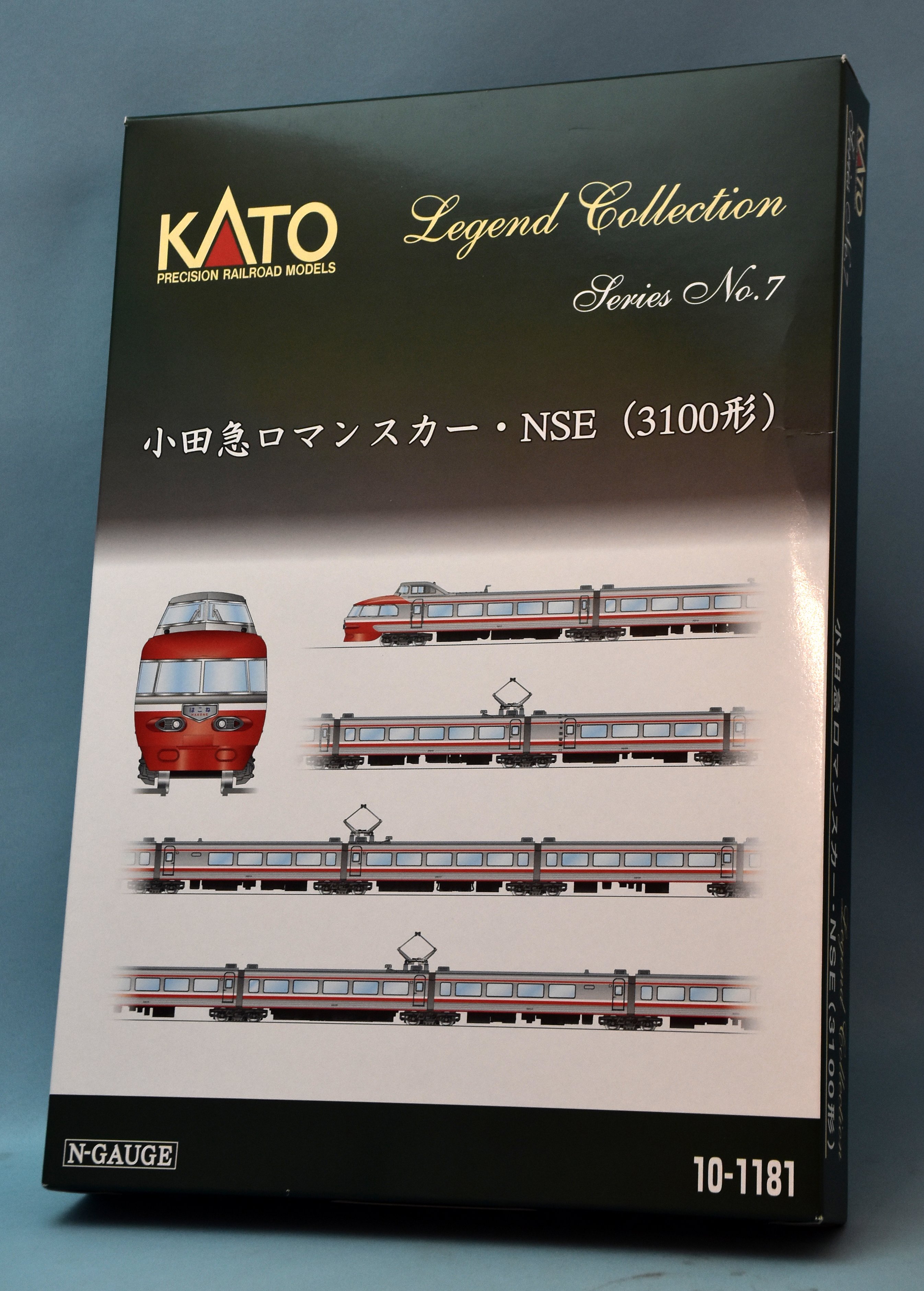 KATO Nゲージ 小田急ロマンスカー・NSE 3100形 冷房増設 11両セット 10