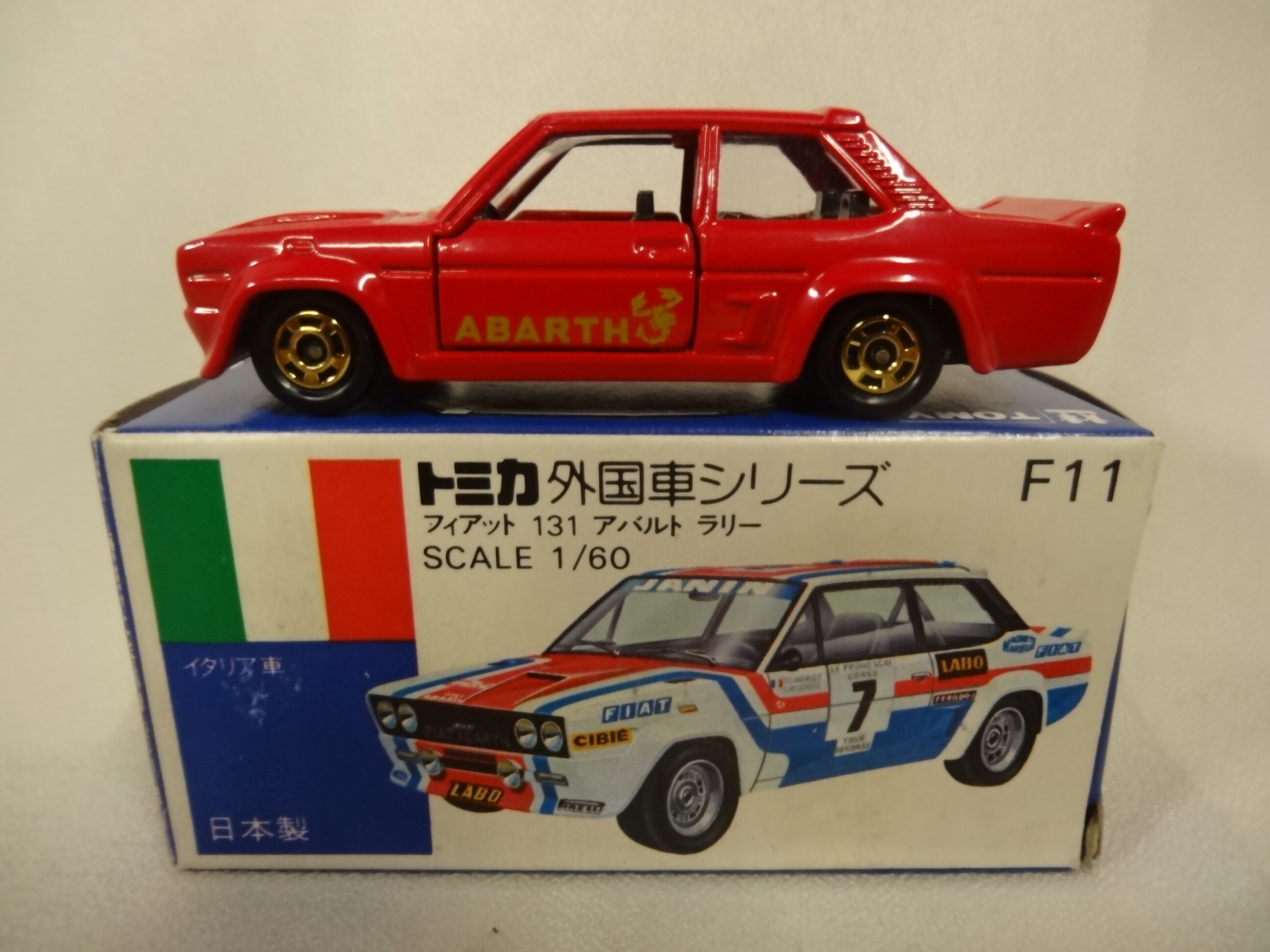 トミカ外国車シリーズフィアット131 アバルトラリー
