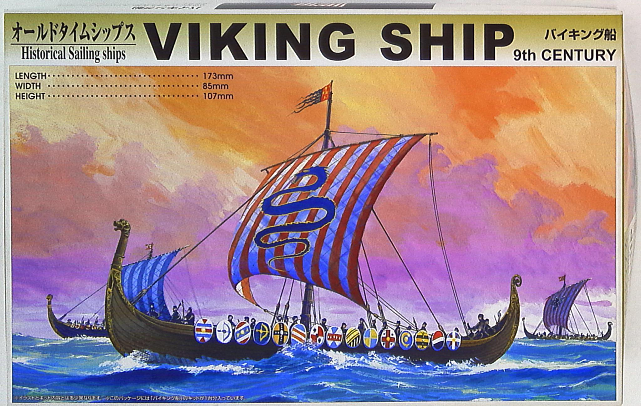 Aoshima Bunka Kyozaisha Old Time Ships Viking Ship Viking Ship 9th Century Mandarake Online Shop