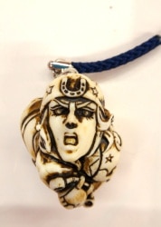 荒木飛呂彦原画展JOJO 冒険の波紋 根付ストラップ