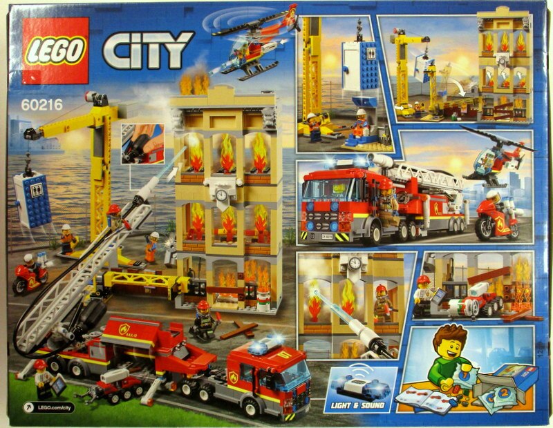 lego city 60216 downtown fire brigade