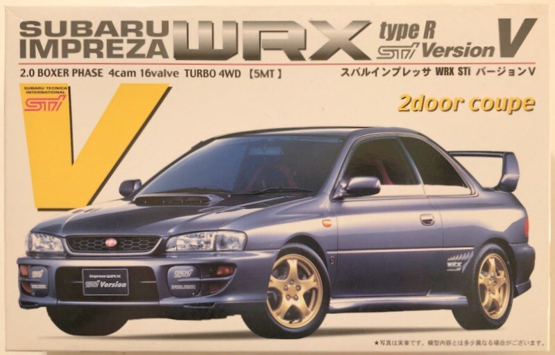 フジミ模型 1/24インチアップシリーズID-96 スバルインプレッサ WRX