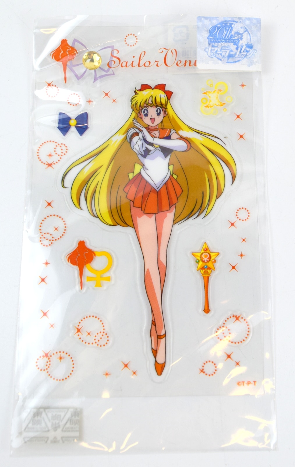 サンスター文具 セーラームーンth プリズムステッカー セーラーヴィーナス セリフ無 まんだらけ Mandarake