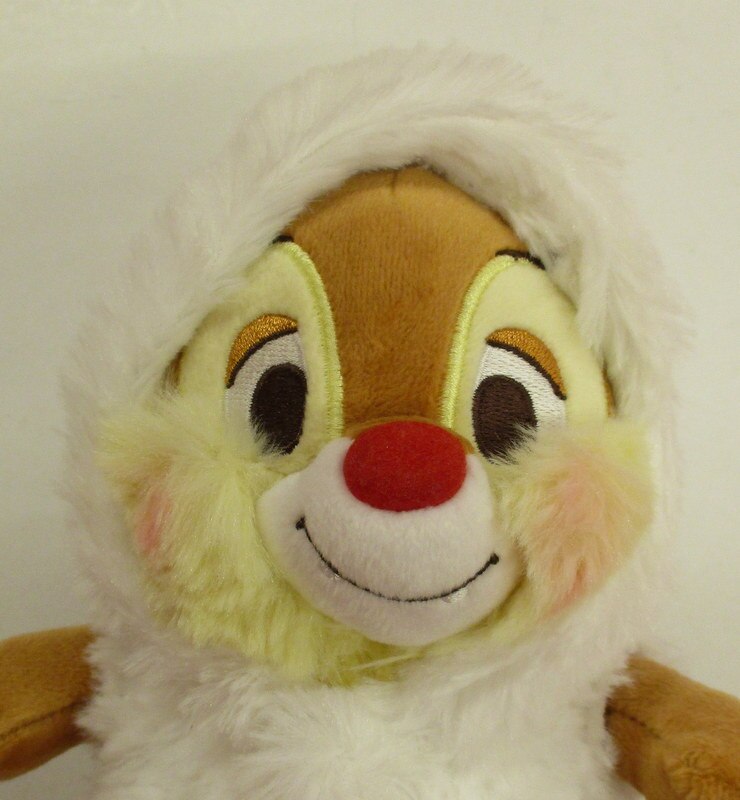 mandarake | disney store plush set chip and dale (white fluffy