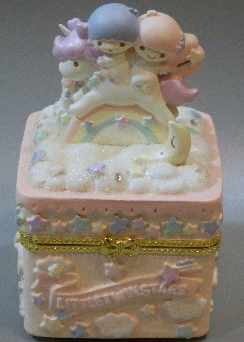 sanriolittletwinstarsglovecompartmentunicorn2013years