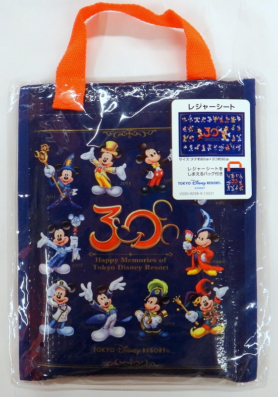 東京ディズニーリゾート レジャーシート 歴代ミッキー Tdr30周年 Happy Memories Of Tokyo Disney Resort 30周年 まんだらけ Mandarake