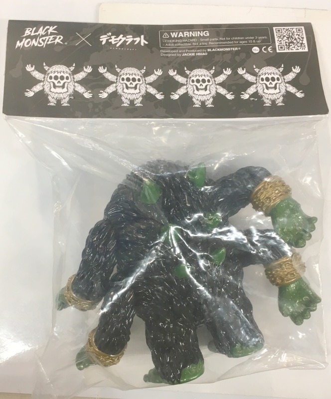 オンライン限定商品 BLACK MONSTER デモクラフト ソフビ - フィギュア