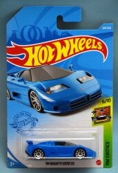 MATTEL HW EXOTICS HOTWHEELS '94 BUGATTI EB110 SS/ブルー GRX25