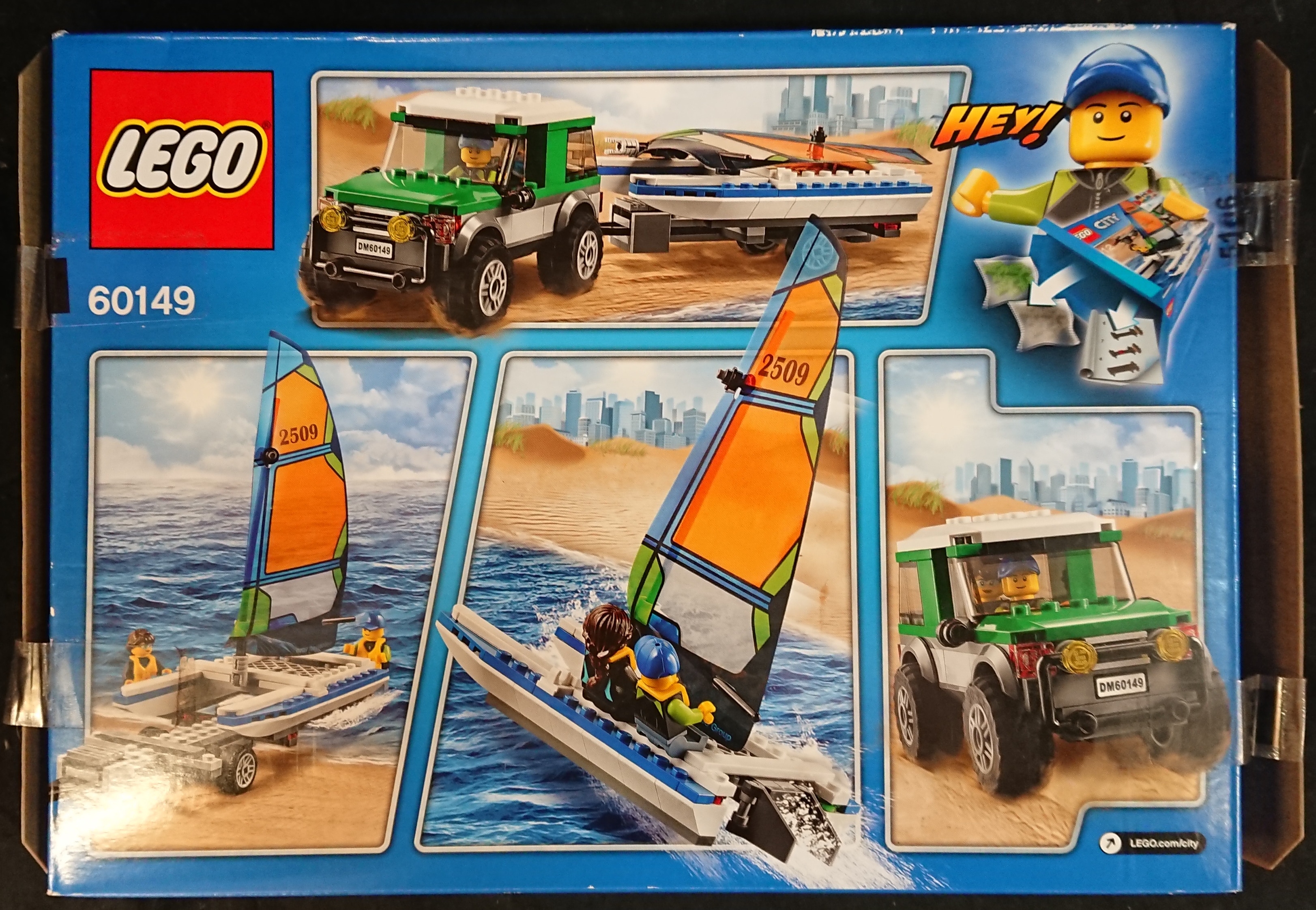 LEGO CITY 60149 【シティヨットと４WDキャリアー/4X4 WITH CATAMARAN