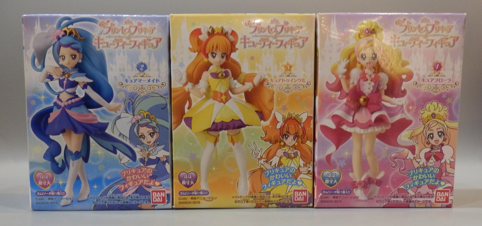 バンダイ Go プリンセスプリキュア キューティーフィギュア1 全3種セット まんだらけ Mandarake