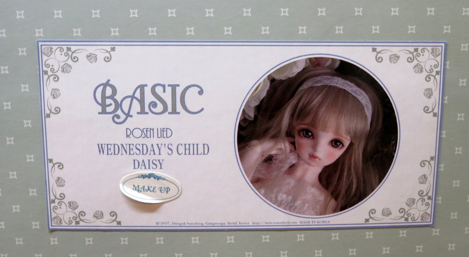 Rosen Lied Wednesday's Child Basic Daisy normal skin | まんだらけ