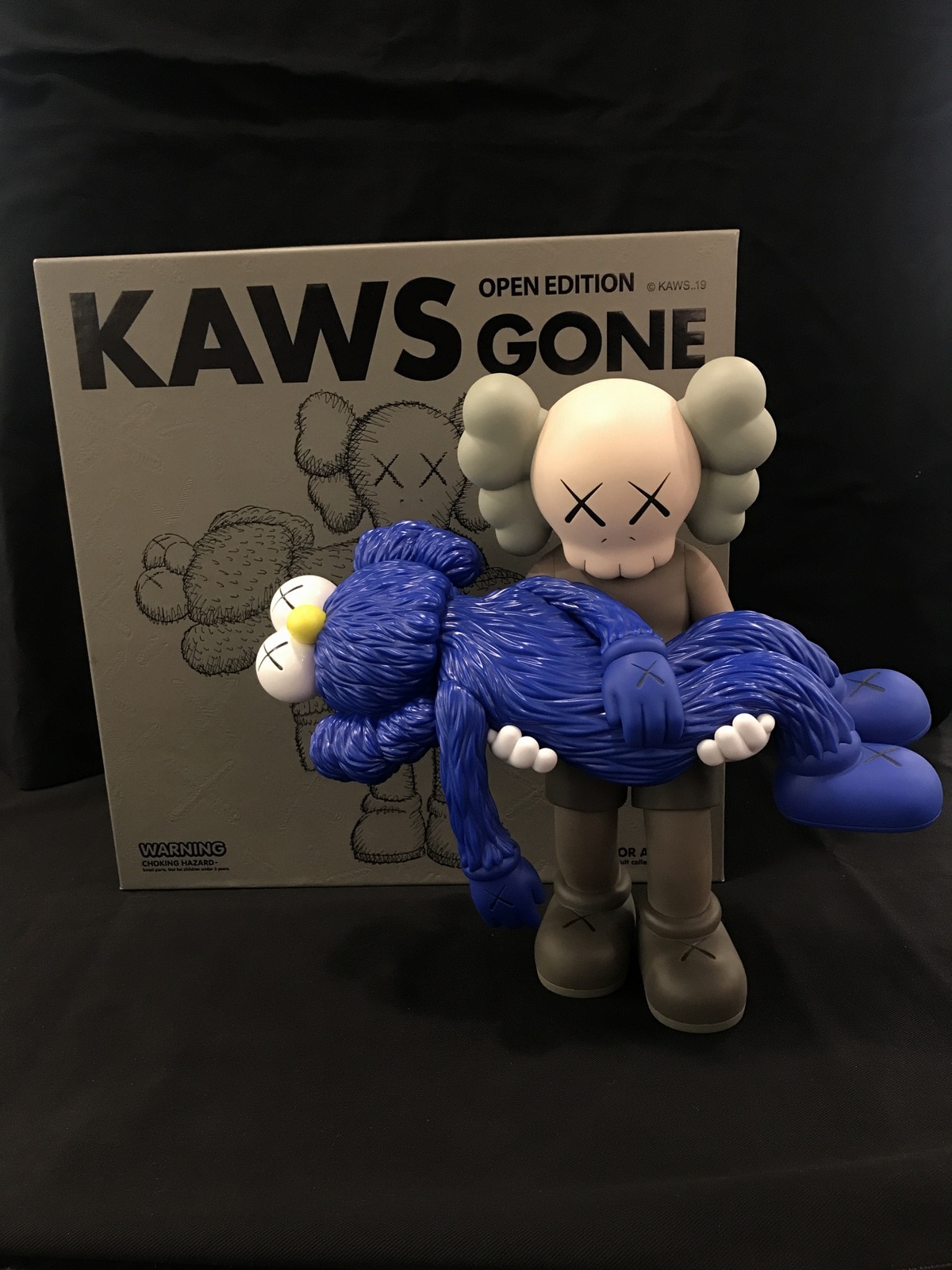 MEDICOM TOY KAWS GONE BROWN カウズ ブラウン ブルー 宇都宮市