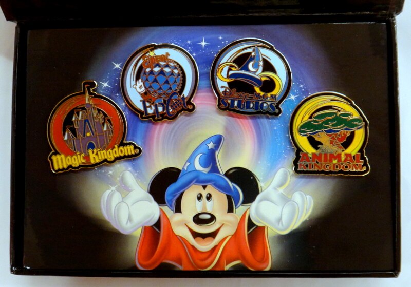 Disney Magic Kingdom Magic Sorcerer Badge Pin