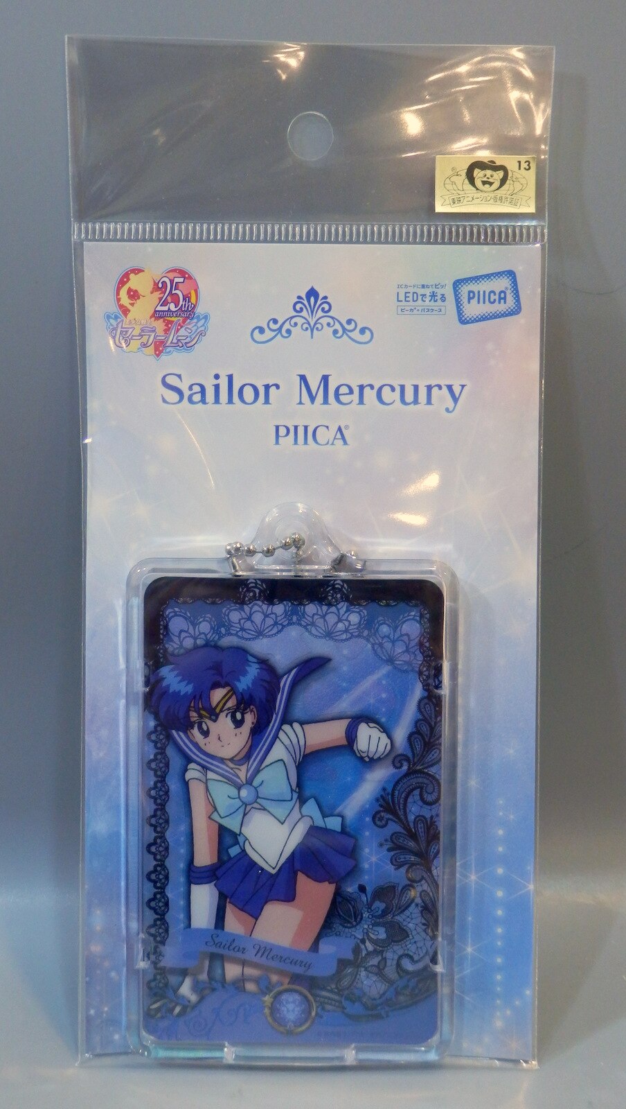 Sailor Moon 25th PICCA + Clear Pass Case Sailor Mercury