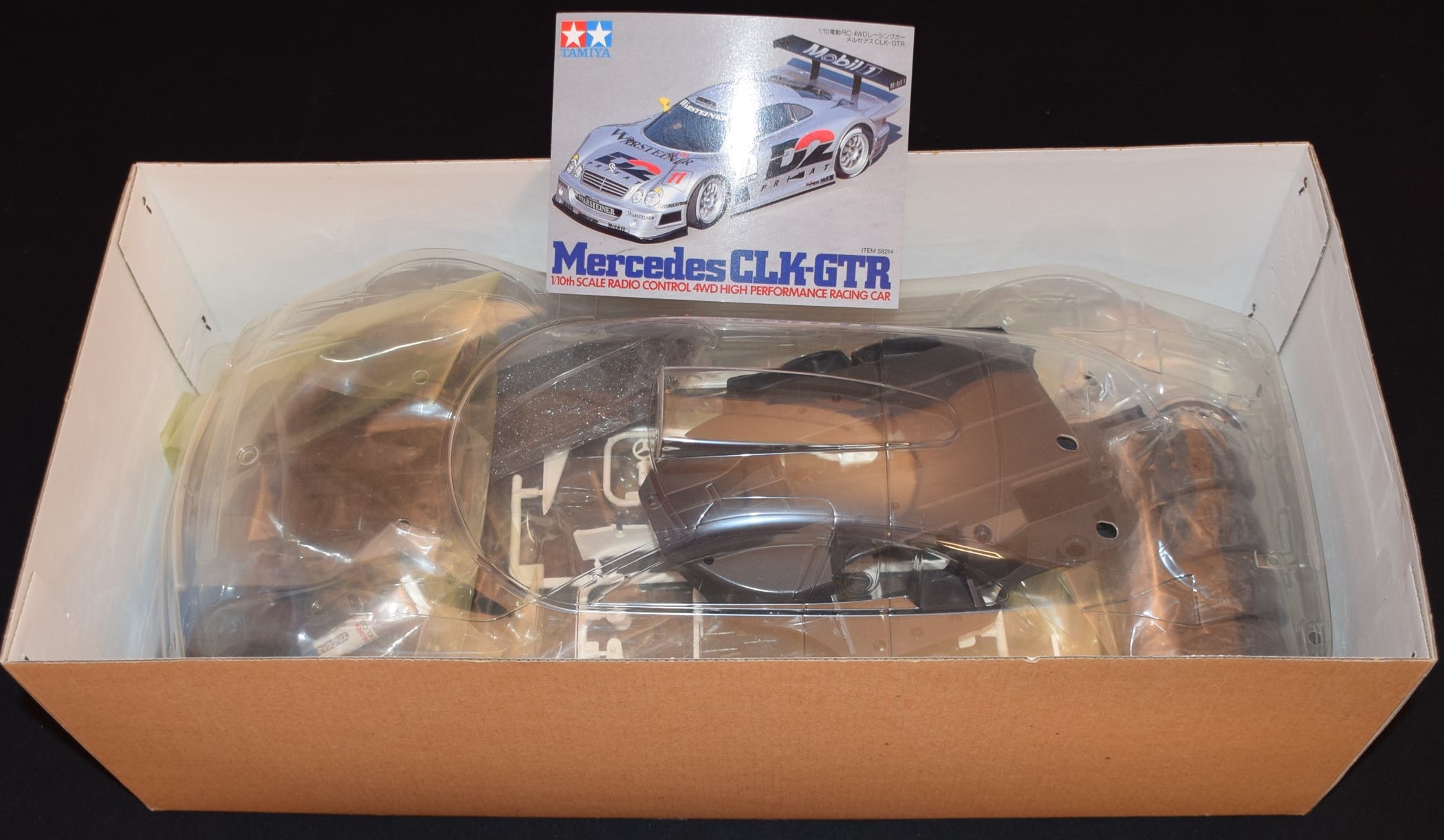 タミヤ 1/10 電動RC4WDレーシングカー メルセデスCLK-GTR/TA03R