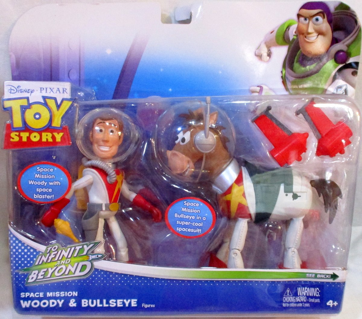 MATTEL TOY STORY スペースミッションフィギュア2パック TOYSTORY ウッディ&ウルズアイ トイザラス限定 | まんだらけ  Mandarake