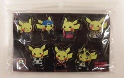 アクリルクリップ7つセット