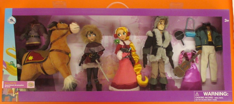 tangled the series deluxe doll set