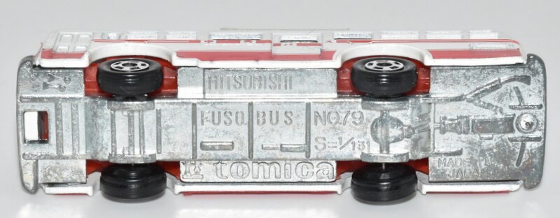 Tomy Tomica / black box Made in Japan Mitsubishi Fuso One Man Bus 