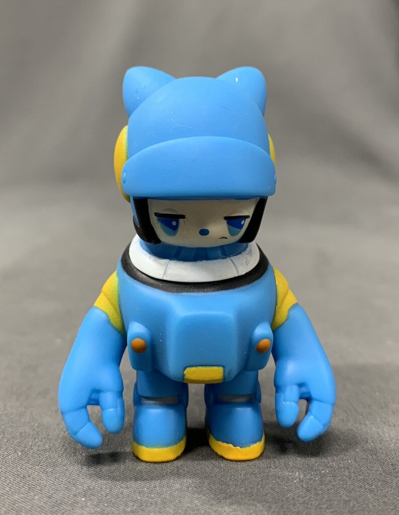 MEDICOMTOY VAG series 17 KAIJIN Space Racers Mimi Light Blue