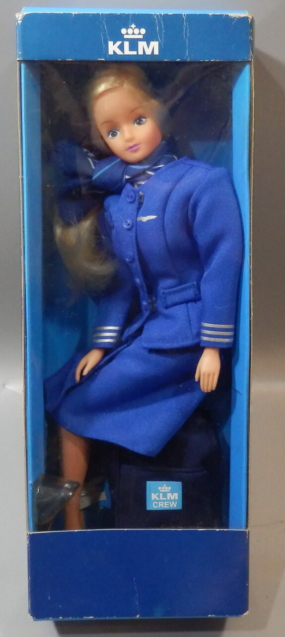 ビンテージビンテージ　1960年　ＫＬＭ 航空 スチュワーデス 人形　オランダ　ノベルティ