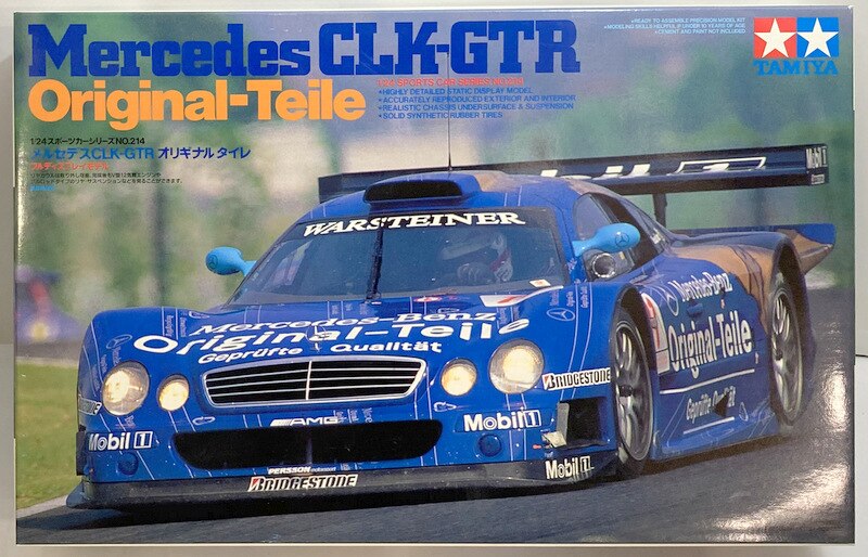 tamiya mercedes clk gtr original teile