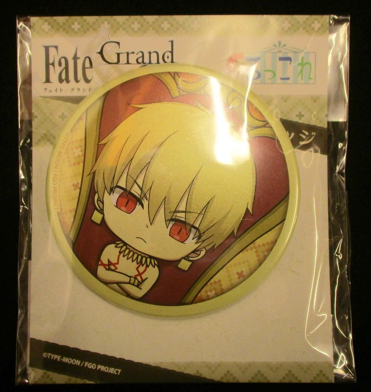 Proof るっこれ パール紙缶バッジ Fate Grandorder アーチャー ギルガメッシュ まんだらけ Mandarake