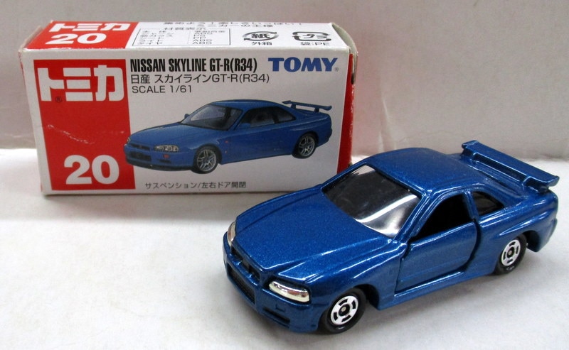 gtr r34 tomica