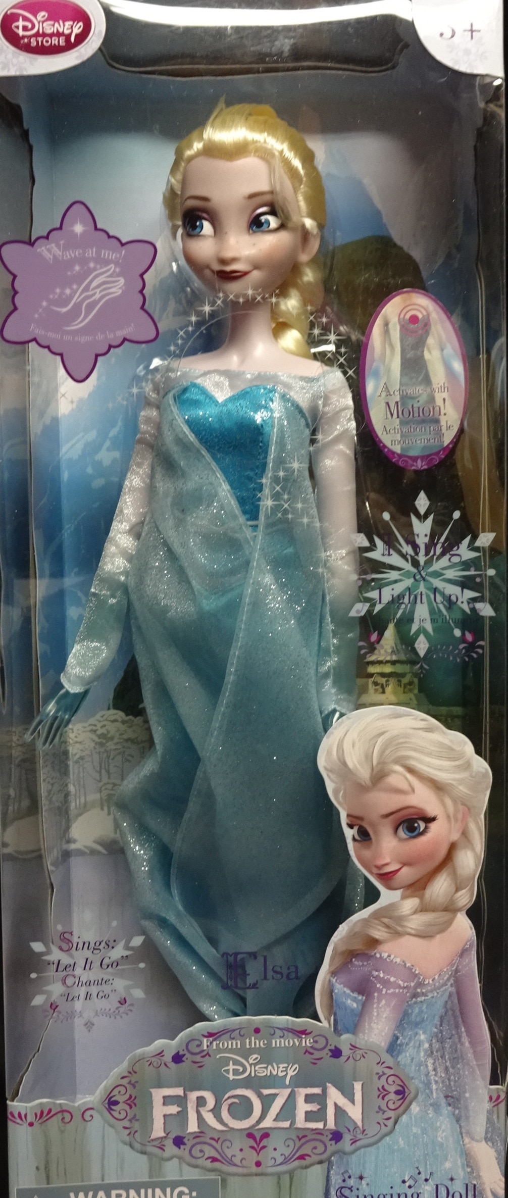 Disney Store Frozen Disney Elsa Singing Doll Mandarake Online Shop