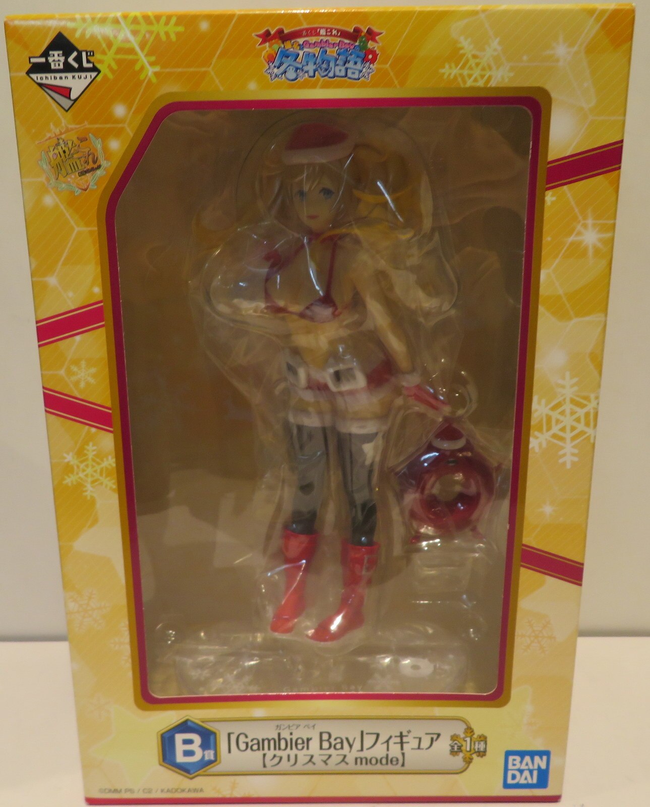 Bandai Spirits 一番くじ 艦これ 榛名とgambier Bayの冬物語 B賞 Gambier Bayフィギュア クリスマスmode まんだらけ Mandarake
