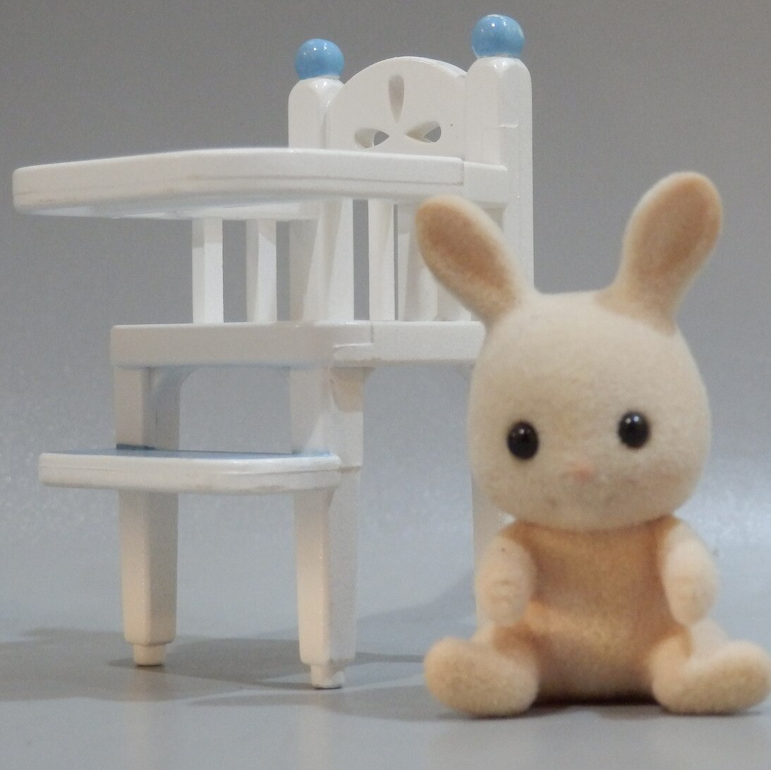 エポック社 シルバニアファミリー みるくウサギの赤ちゃん(座り)