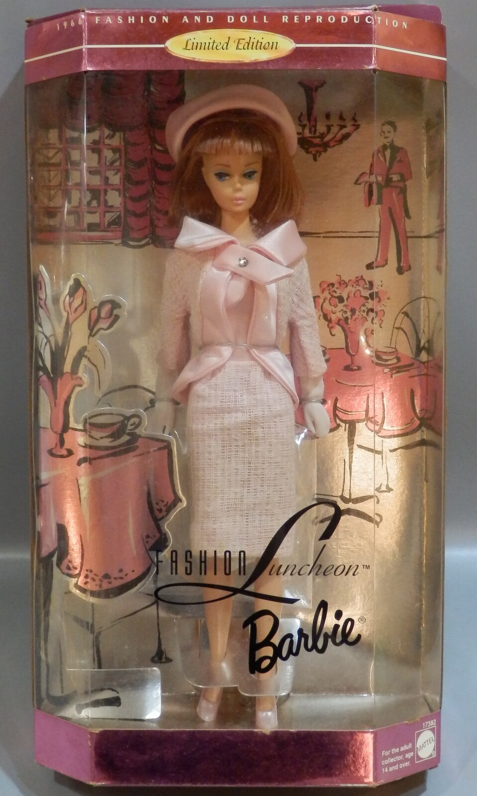 エクルベージュ-バービー 人形 1966• ランチョン ファッ•ション HCQ0r