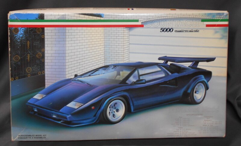 未組立品】FUJIMI Lamborghihi CNUNTACH 5000 - 模型/プラモデル