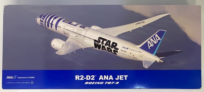 ANA 1/200 STAR WARS R2-D2 ANA JET/BOEING 787-9 非売品 | まんだらけ