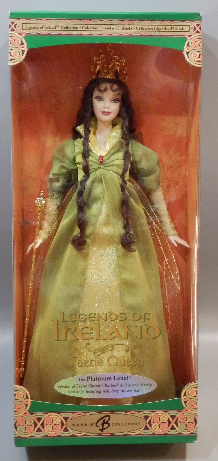 Hejse Observatory Korridor Mattel - Barbie collector . Legends of Ireland Fairy Queen Platinum Label  ver G7916 | Mandarake Online Shop