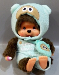 Monchhichi Anime Selection Kicky Wookie Blue