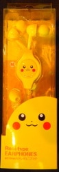 A reel type stereo earphone / Pokemon 
