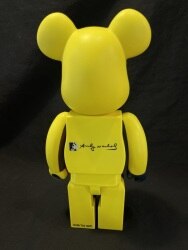 MEDICOMTOY BE@RBRICK ANDY WARHOL シルクスクリーンver. (顔 赤&紺