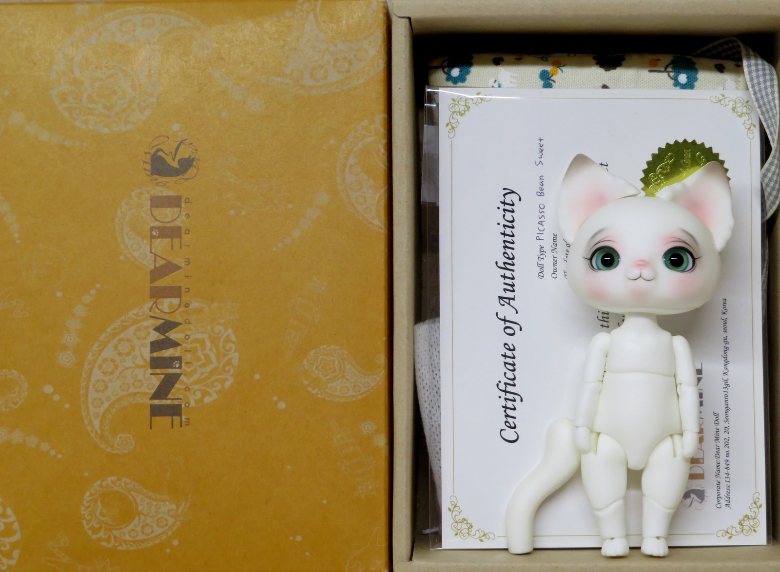 Picasso Bean Under the Sea, Mint Skin – Denver Doll Emporium