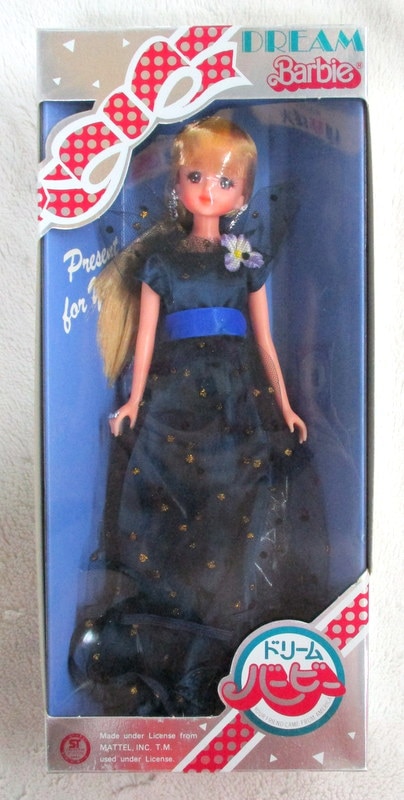 新品　タカラバービー　Barbie　ドリームバービー　ネイビーロングドレス