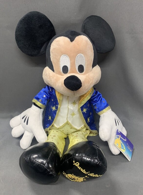Hong Kong Disneyland Plush Stuffed Toy Mickey / Hong Kong Disney 5th