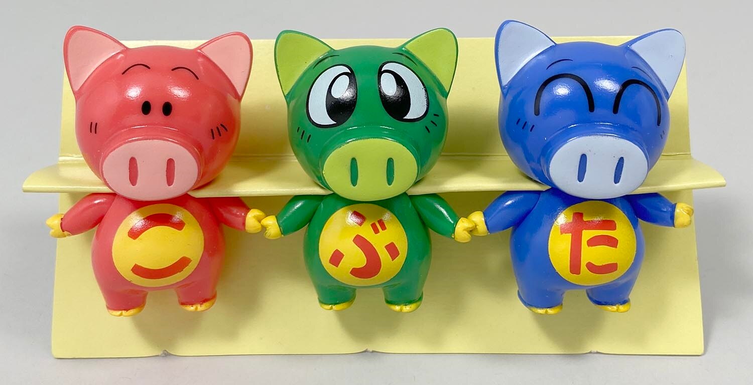 未使用品 バンダイ とんでぶーりん われらこぶーりん隊 ソフビ レトロ  
